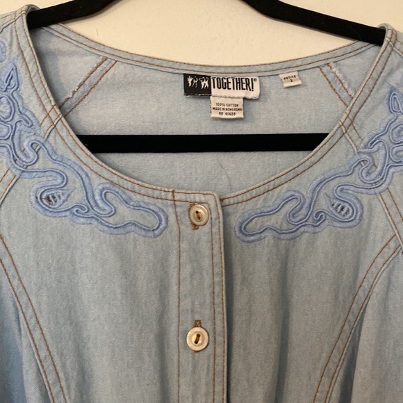 Vintage Together Denim dress - Picture 5 of 6
